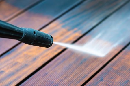 Fence and deck washing