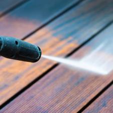 Fence and deck washing